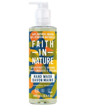 Håndsæbe Grape   Orange Faith In Nature   400 Ml
