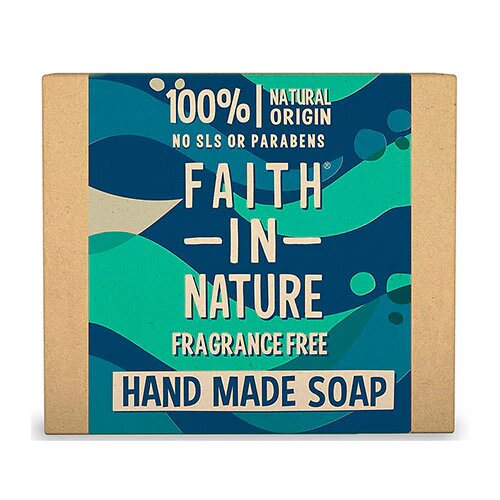 Fast Sæbe Uparfumeret Faith In Nature 100 Gram