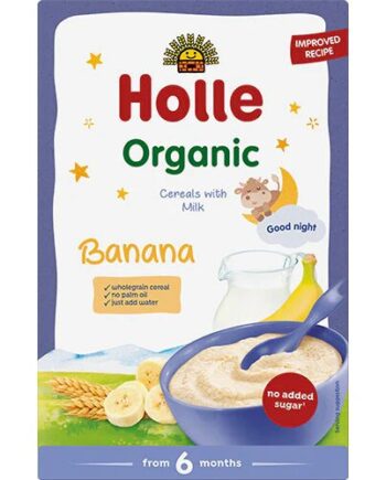 Fuldkornsgrød Med Mælk Og Banan øko    250 Gram