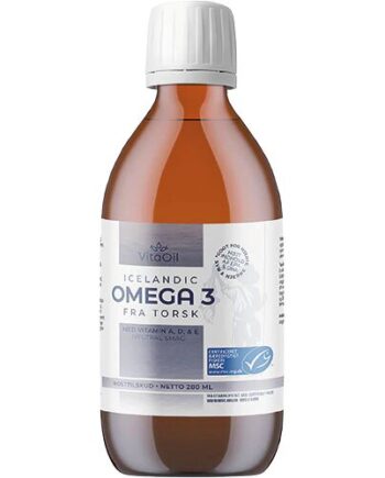 Vitaoil Icelandic Omega 3 Fra Torsk   280 Ml
