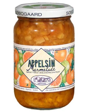 Appelsinmarmelade Sødet øko    400 Gram
