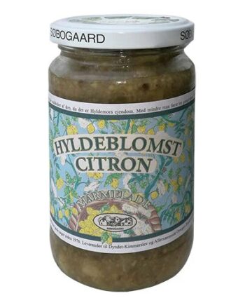 Hyldeblomst Citron Marmelade øko    400 Gram