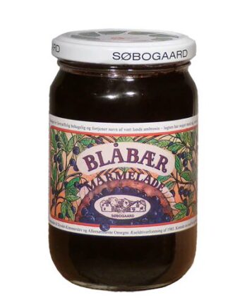 Blåbærmarmelade øko    400 Gram