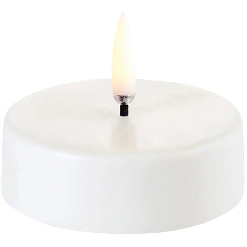 Led Fyrfadslys Maxi Nordic White Smooth 6 1x2 2