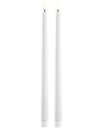 Led Slim Kronelys  Nw  Smooth  2 Pack  2 3x32 Cm