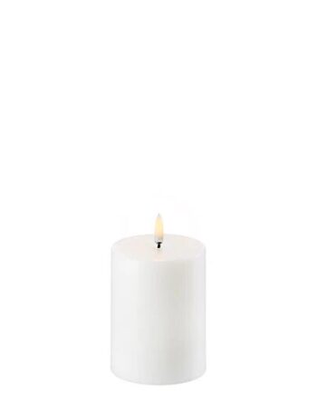 Led Bloklys  Nordic White  Smooth  7 8x10 Cm