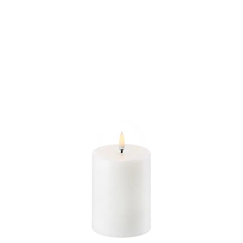 Led Bloklys Nordic White Smooth 7 8x10 Cm