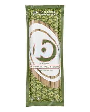 Brun Ris   Wakame Nudler øko    250 Gram