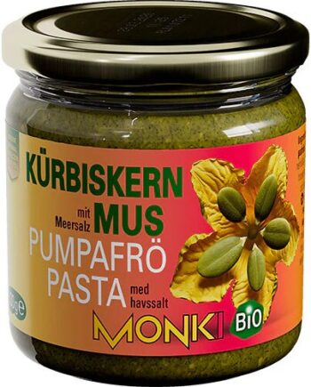 Græskarkernesmør ø Monki   330 Gram
