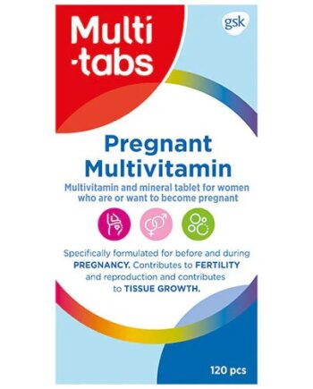 Multi Tabs Pregnant Multivitamin   120 Tabl