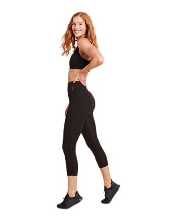3 4 High Waist Tights Sort Str S Motivate   1 Stk