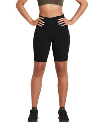 8 Quot  High Waist Shorts Sort Str  S Motivate   1 Stk