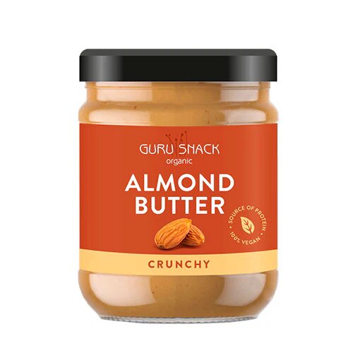 Almond Butter Crunchy øko 250 Gram