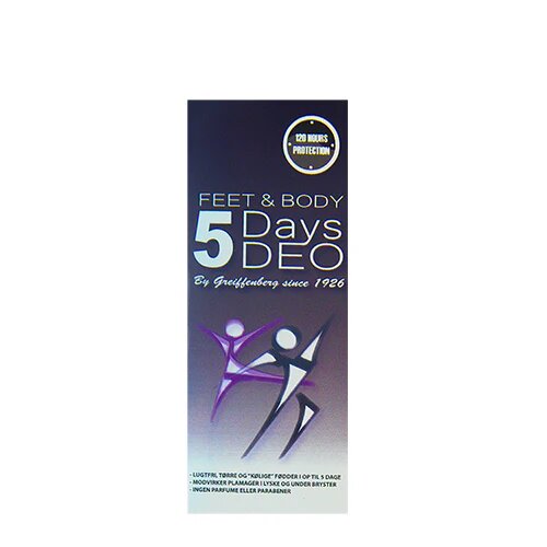 5 Days Deo Feet Body   32 Ml