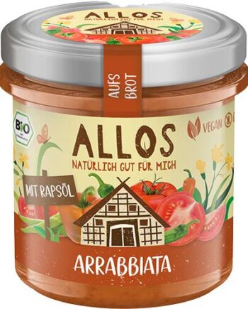 Smørepålæg ø Aufs Brot Arrabbiata   140 Gram