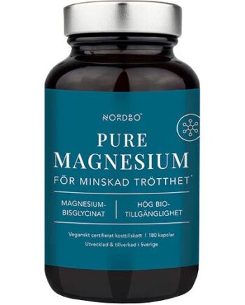 Nordbo Pure Magnesium   180 Kapsler