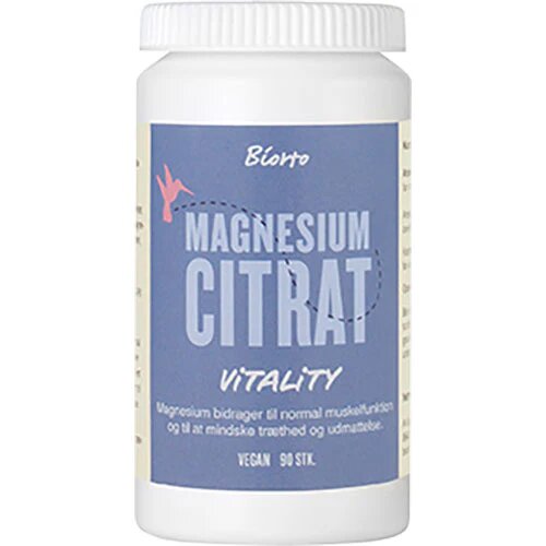 Magnesium Citrat   90 Kapsler