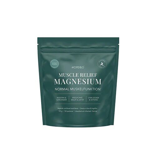 Muscle Relief Instant Magnesium Pulver   150 Gram