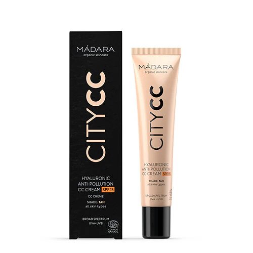 Madara City Cc Hyaluronic Antipollution Cream Spf15 Tan   40 Ml