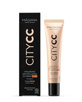 Madara Citycc Hyaluronic Antipollution Cream Spf15 Medium   40 Ml