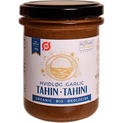 Tahin Hvidløg økologisk   190 G