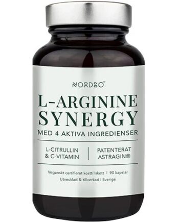 Nordbo L Arginine Synergy   90 Kapsler