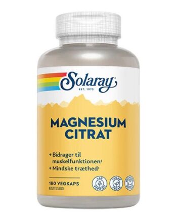 Magnesium Citrat   180 Kapsler