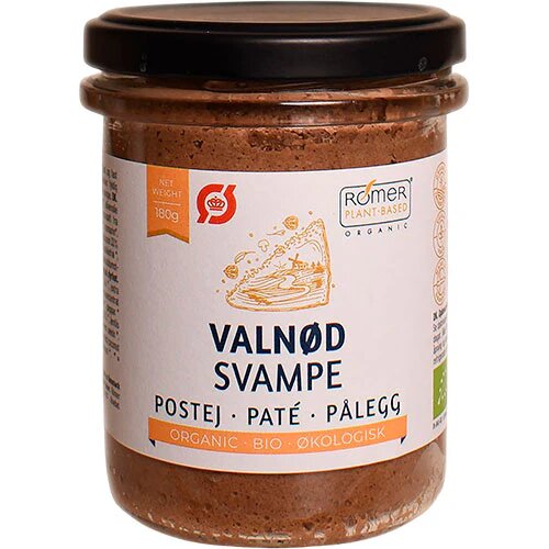 Valnød   Svampe Postej økologisk   180 Gram