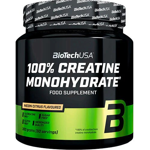 Creatine Monohydrate Neon Citrus   300 Gram