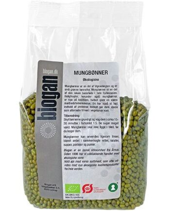 Mung Bønner økologisk   750 Gram