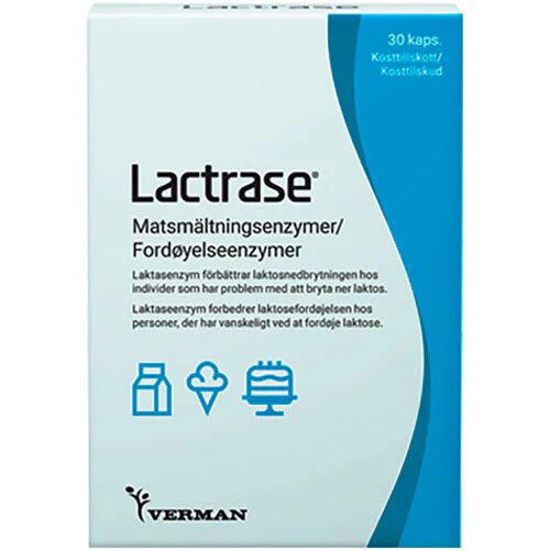 Lactrase   30 Kapsler