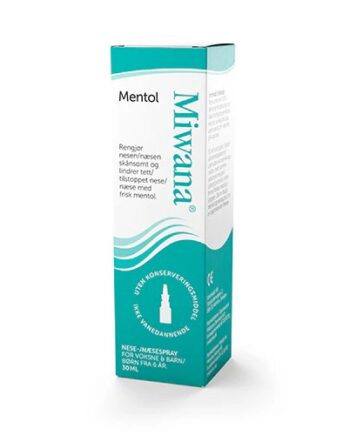 Miwana Næsespray Mentol   30 Ml