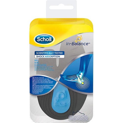 Scholl In Balance Smertelindrende Indlægssåler  M    1 Pk