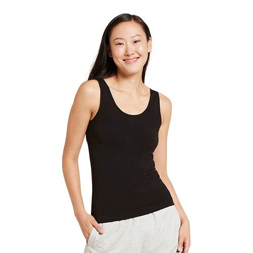 Tank Top Black Str  Xl