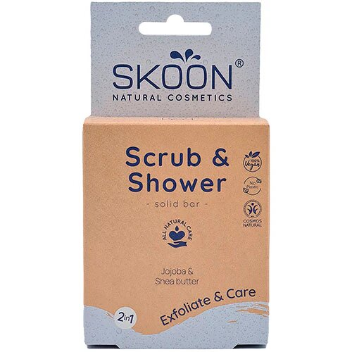 Solid Scrub   Shower Bar 2 In 1   90 Gram