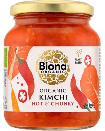Kimchi   Hot   Chunky økologisk   350 Gram