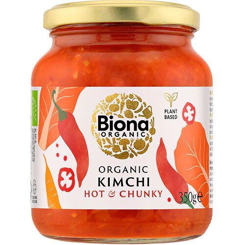 Kimchi   Hot   Chunky økologisk   350 Gram