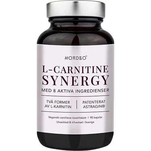 Nordbo L Carnitine Synergy   90 Kapsler