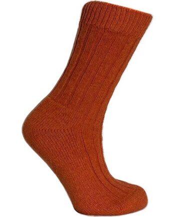 Merinostrømper Orange Str  35 38