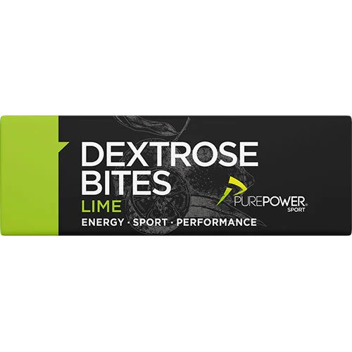 Dextrose Bites Lime 14 Stk