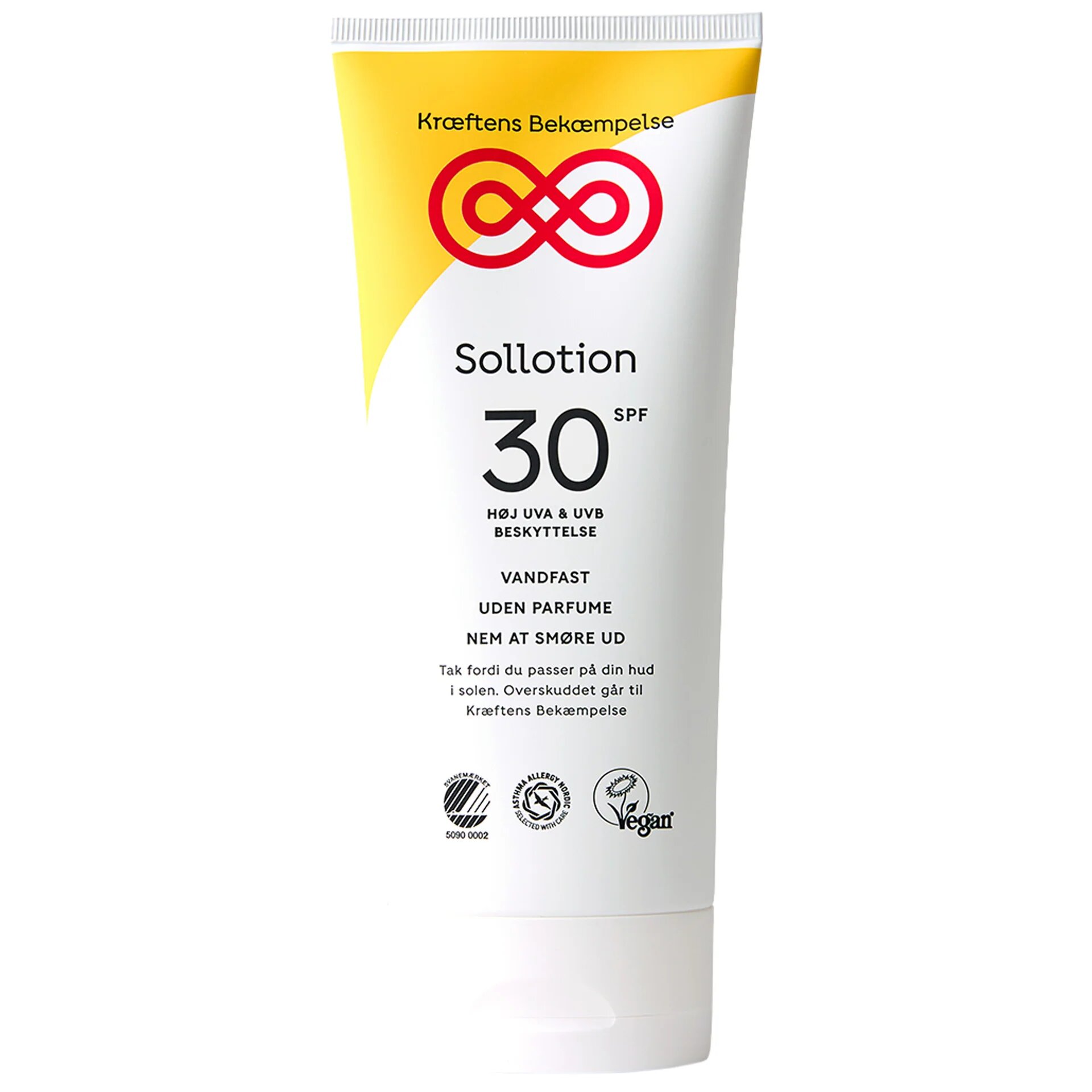 Kræftens Bekæmpelse Sollotion Spf30   200 Ml