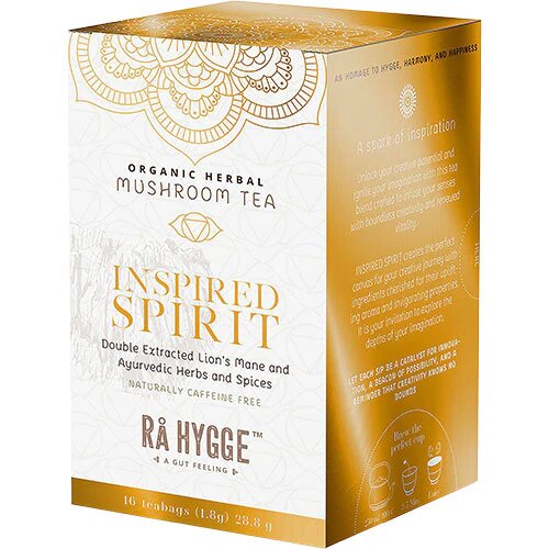Inspired Spirit   Lion S Mane Herbal Tea økologisk   16 Breve