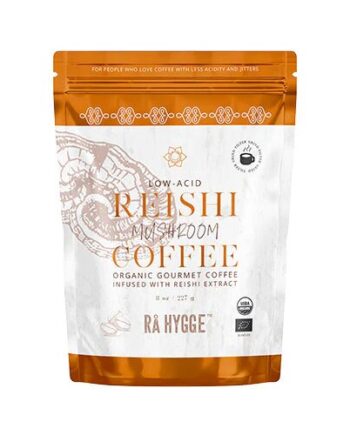 Kaffe M Reishi Svampeekstrakt   Filtermalet økologisk   227 Gram