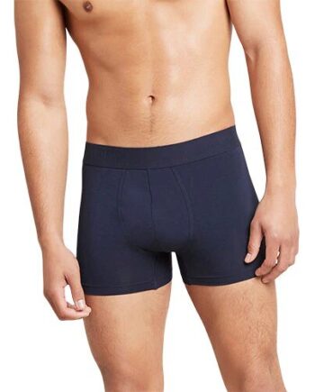 Men S  Everyday Boxers Navy Str  L