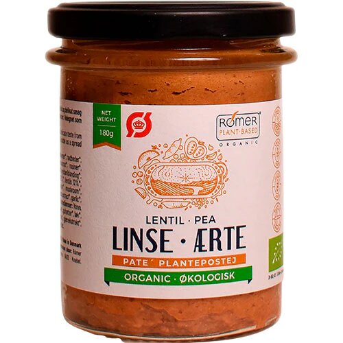 Linse ærte Smørrepålæg øko    180 Gram