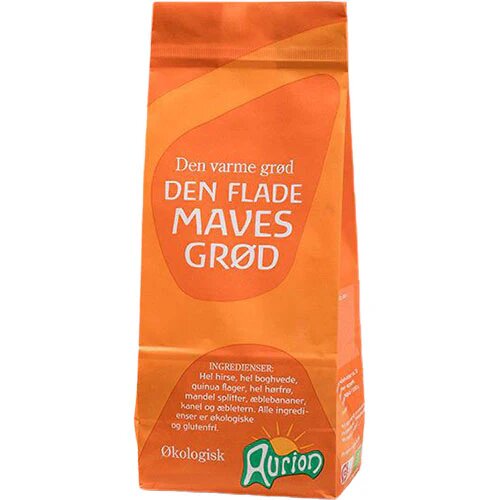 Aurion Den Flade Maves Grød Glutenfri øko    1 2 Kg