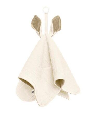 Bibs Cuddle Cloth Kangaroo Ivory
