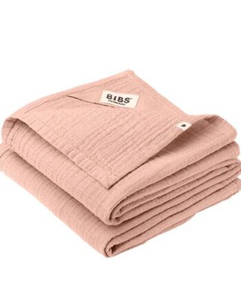 Bibs Muslin Cloth 2 Pack 70x70 Cm Blush