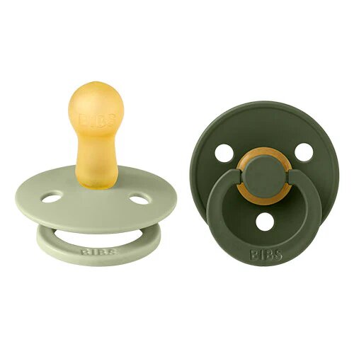 Bibs Colour Latex Size 2 Sage Hunter Green 2 Pack