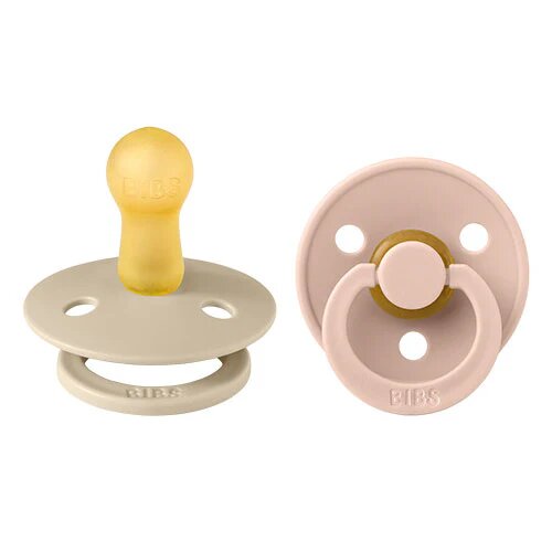 Bibs Colour Latex Size 2 Vanilla Blush 2 Pack